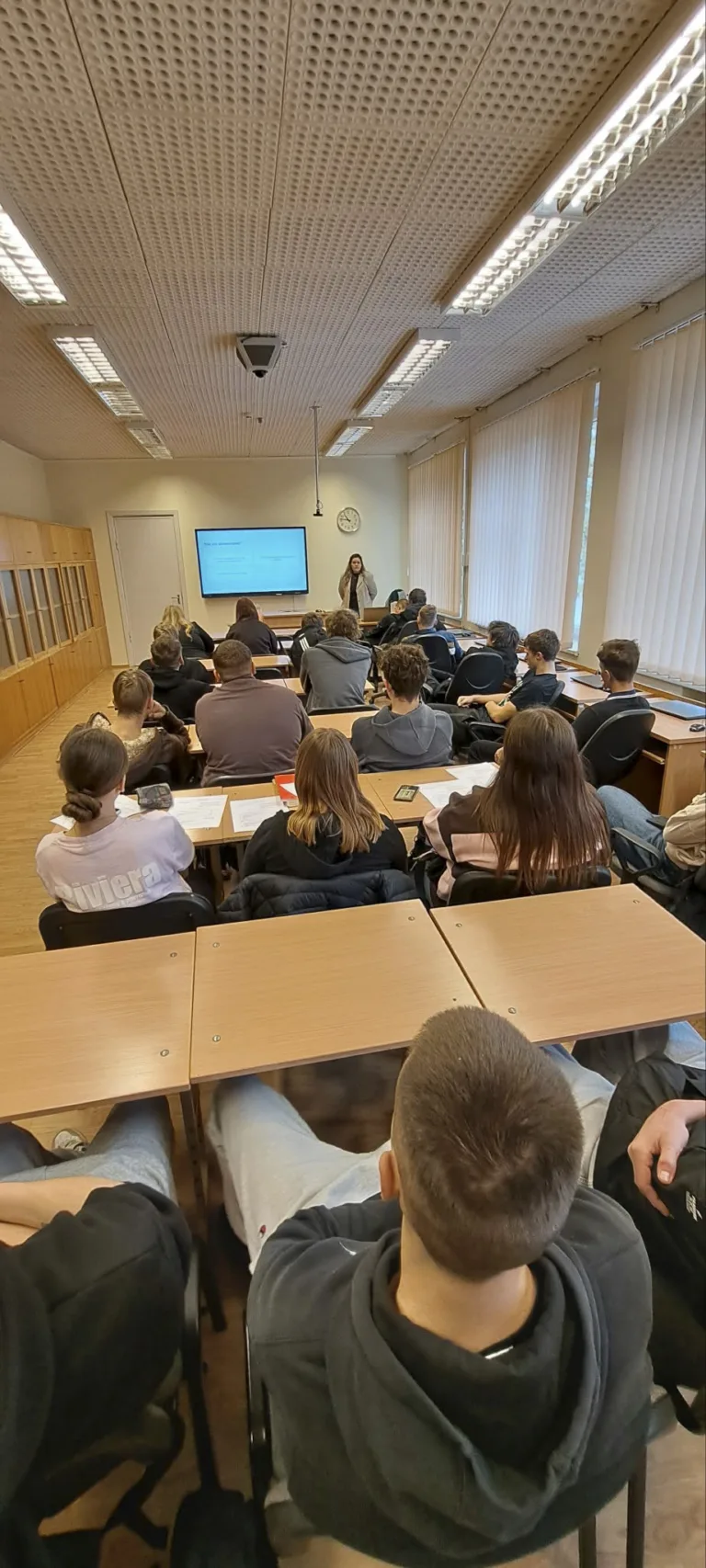 Savanorystė – galimybė augti ir atrasti savo karjeros kelią! – renginio akimirka 3.