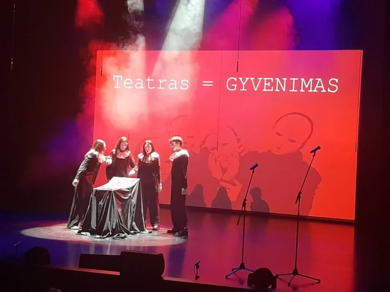 Lankėmės teatrų festivalyje – renginio akimirka 2.