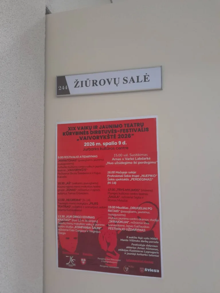 Lankėmės teatrų festivalyje – renginio akimirka 4.